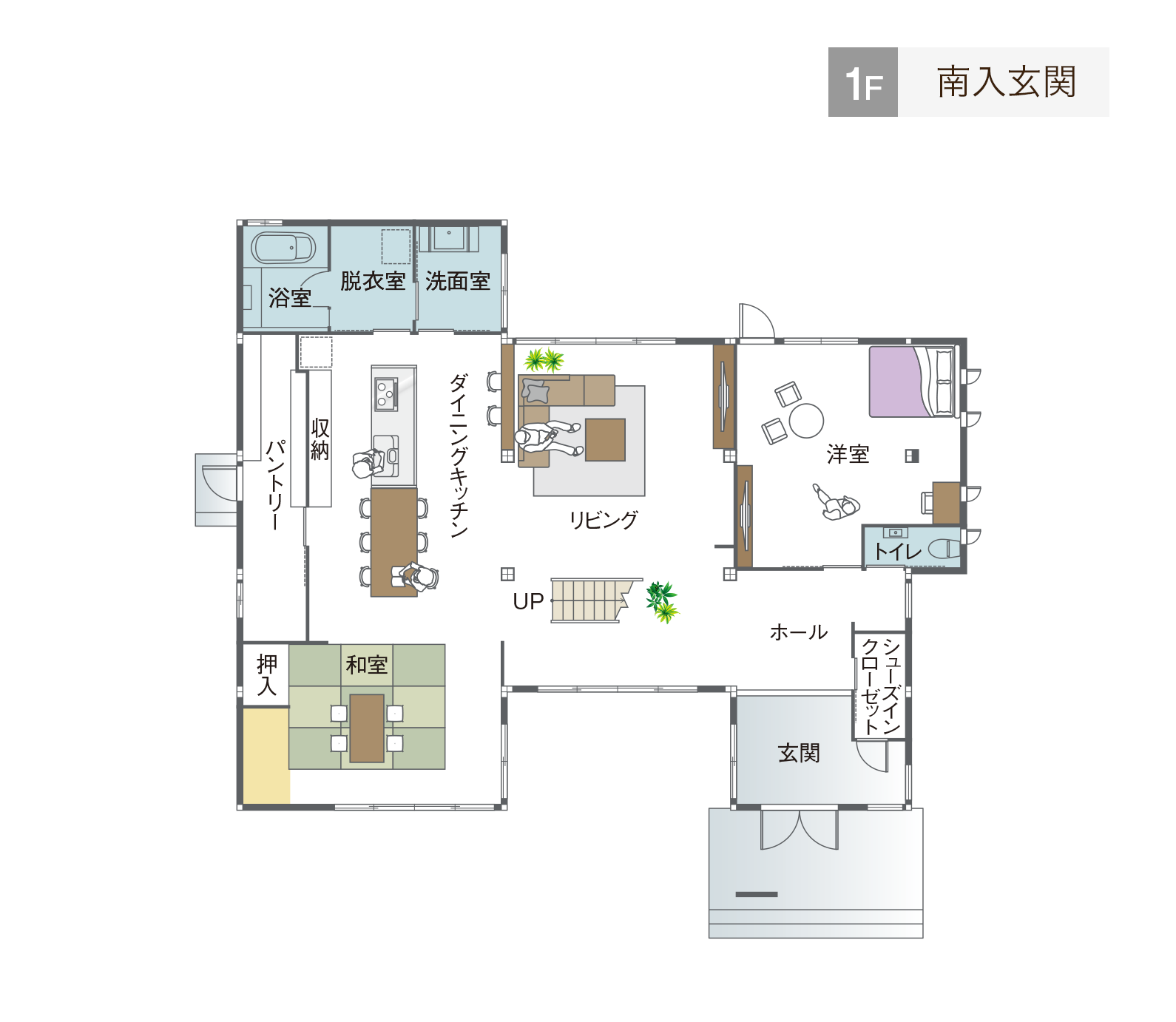 1階間取り図