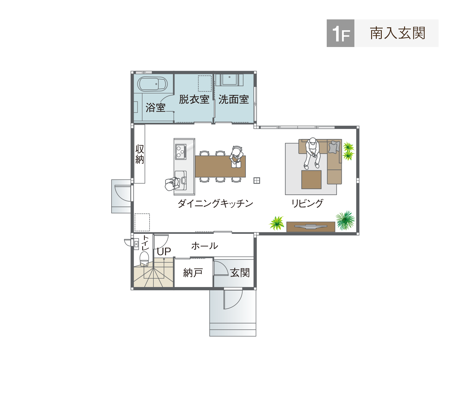 1階間取り図