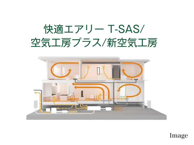 画像：快適エアリー T-SAS/空気工房プラス/新空気工房